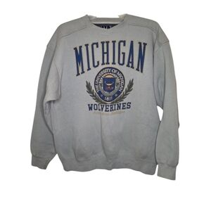 Galt Sand Vintage Michigan Wolverines Crewneck Size Large